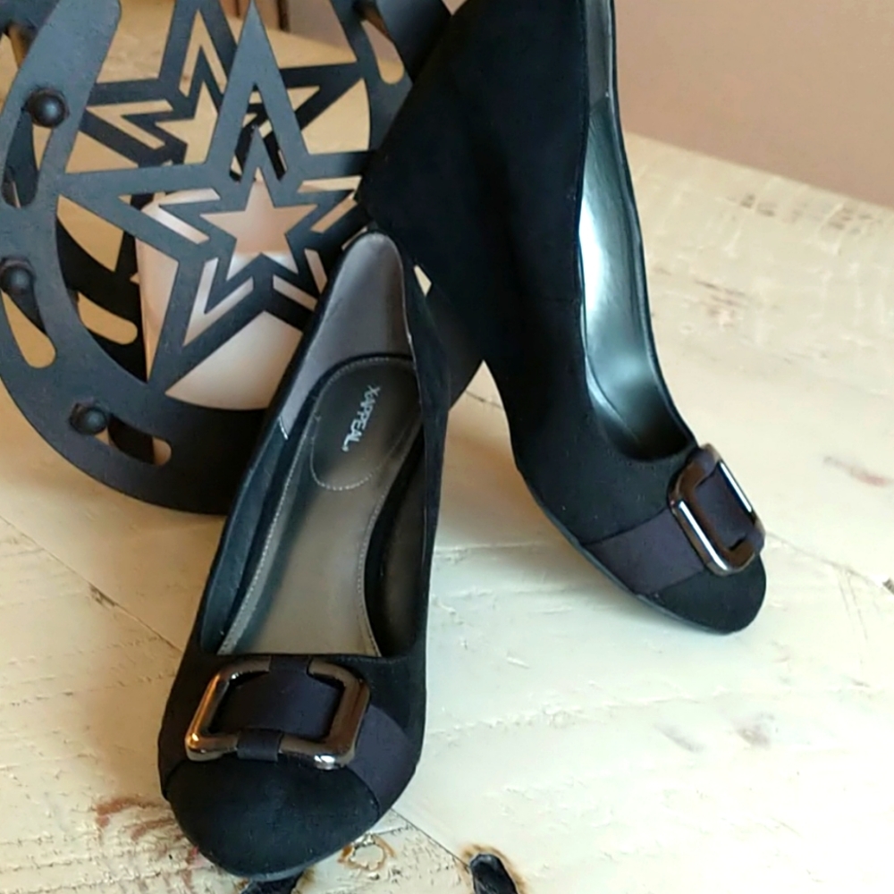 Suede Wedge Shoes